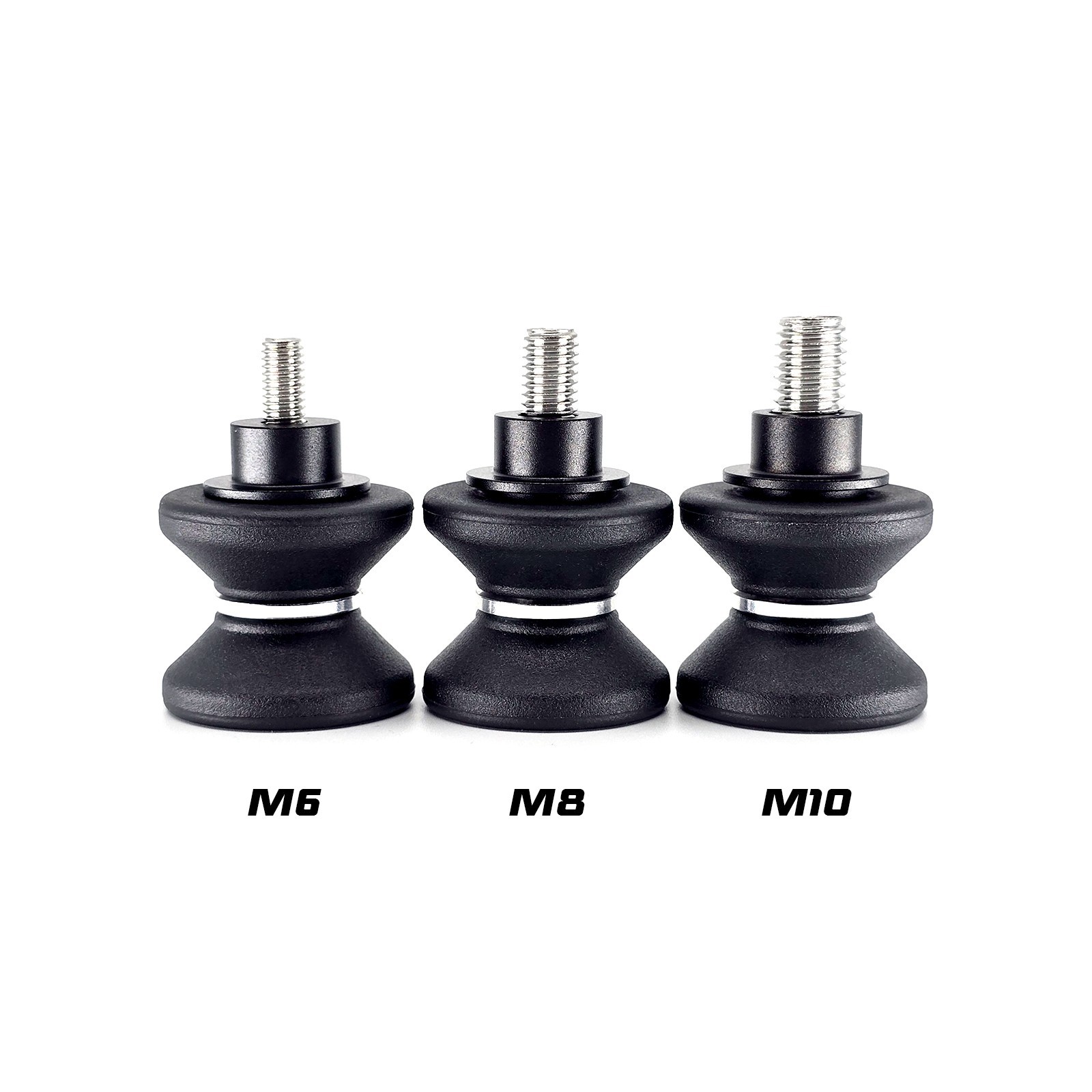 Goodrevs M8 Swingarm Spools Paddock Stand Bobbins Fit Kawasaki Honda Ducati BMW