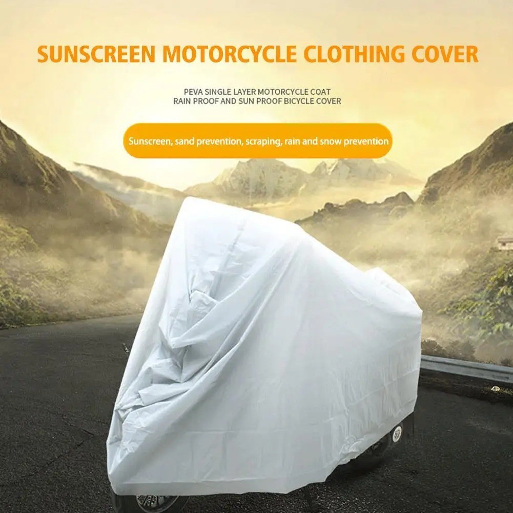 Motorcycle Cover Waterproof Snow Sun UV Dust Indoor Outdoor Protection Cover USA