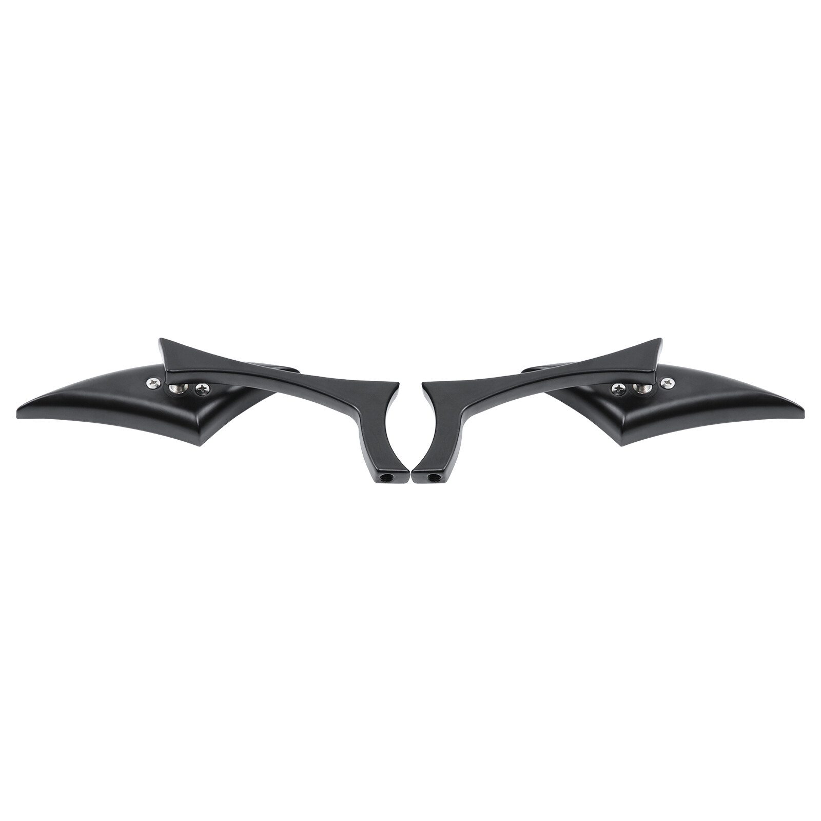 Black Rear View Mirrors For Harley Road King Street Glide Sportster Softail Dyna