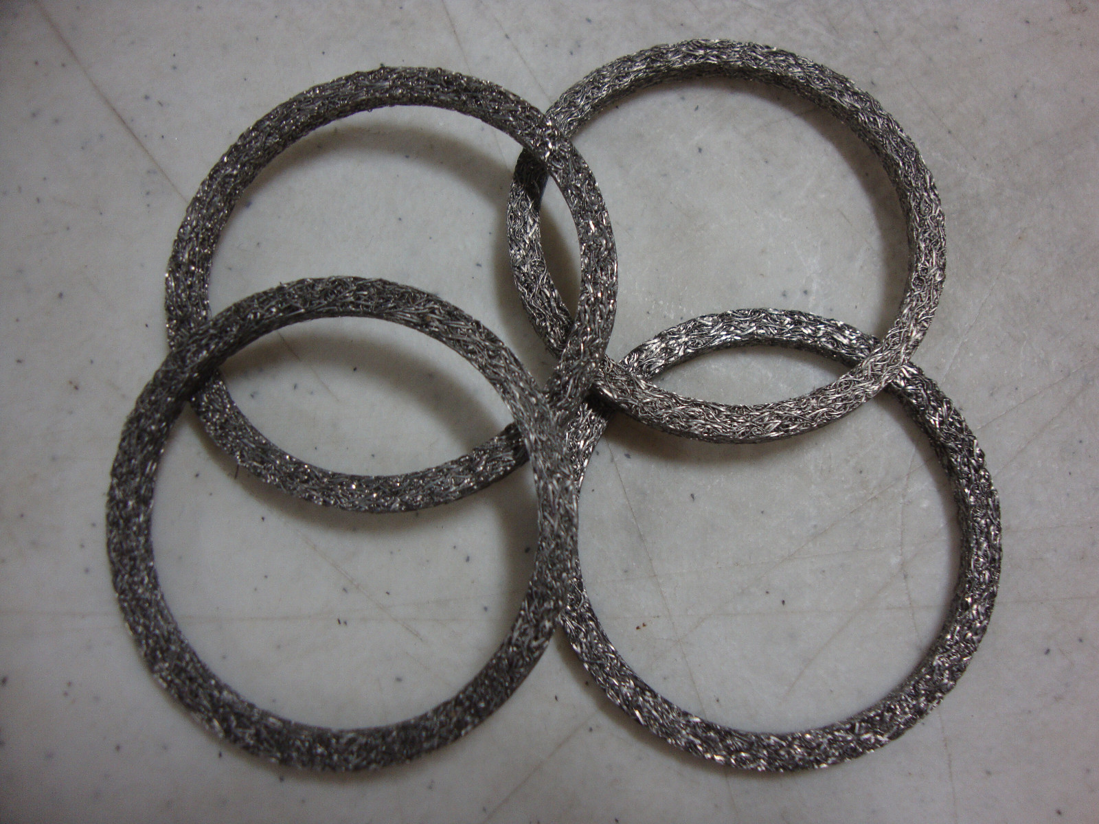 S&S CYCLE EXHAUST FLAT GASKETS SET OF 4 1984-UP V2 BIG DOG HARLEY IRONHORSE