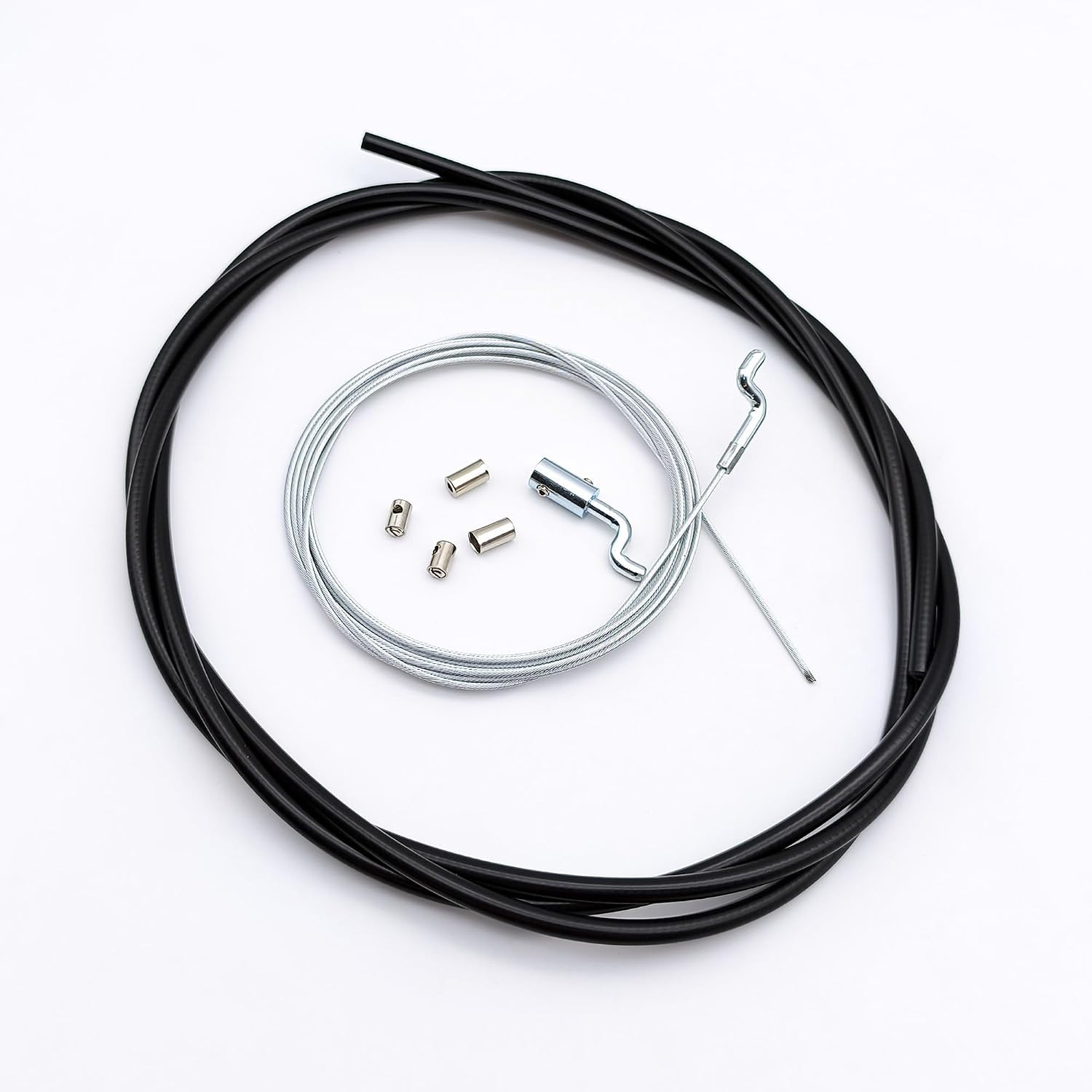 Flexible 2m Throttle Cable for Lawn Mower & Machinery – Easy to Install, Z Shape