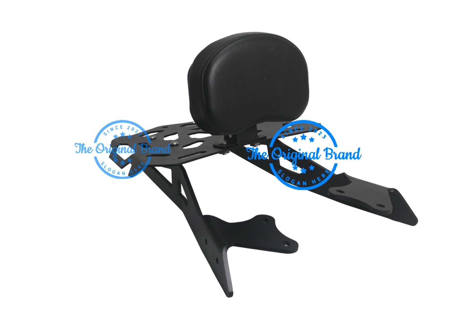 Mild Steel Carrier Rack “With Backrest Black Fit For Honda NX500”
