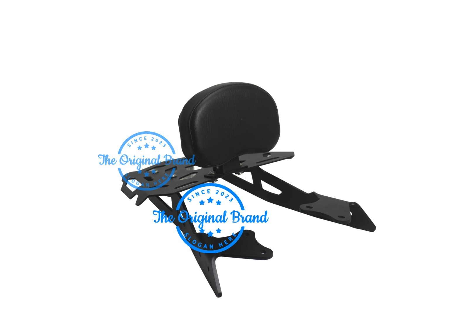 Mild Steel Carrier Rack “With Backrest Black Fit For Honda NX500”