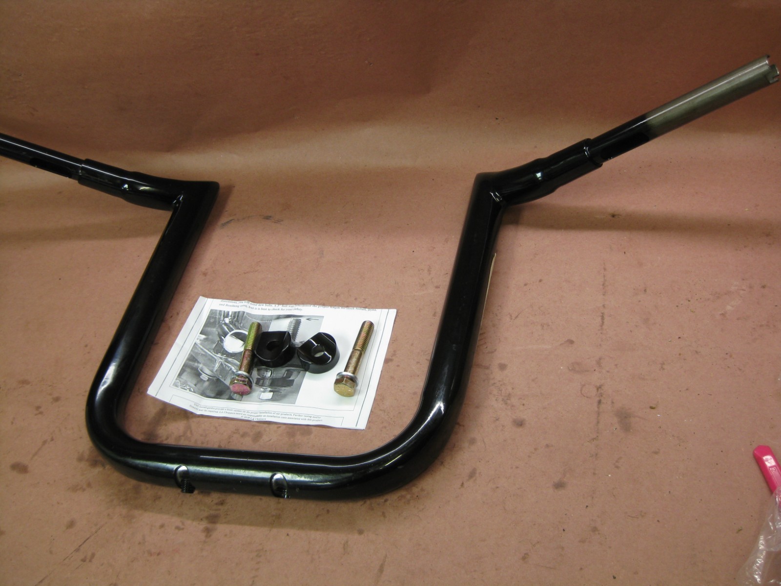 LA CHOPPERS LA-7357-14B Black 14″ 1-1/2″ Prime Ape Handlebar 0601-5084 HARLEY