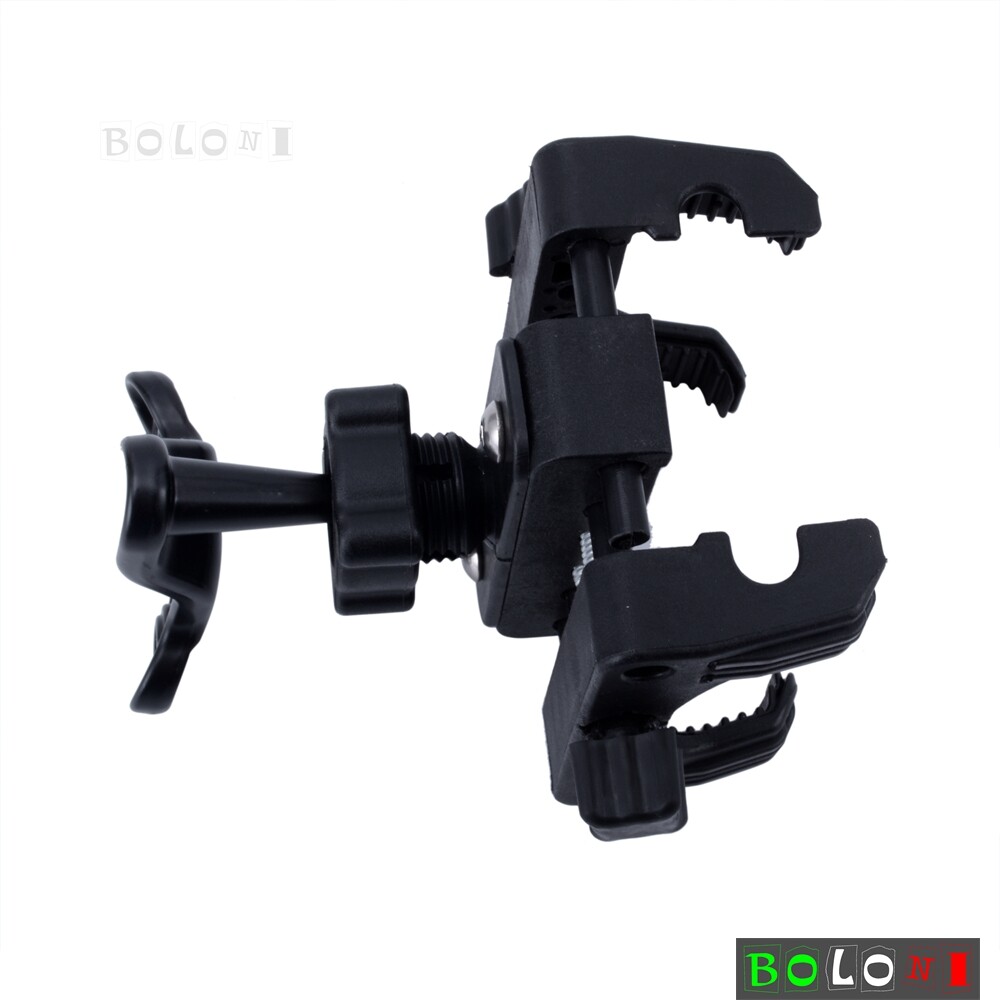 Motorcycle Handlebar Mount Phone Carrier Set For Dyna Softail Sportster 883 1200