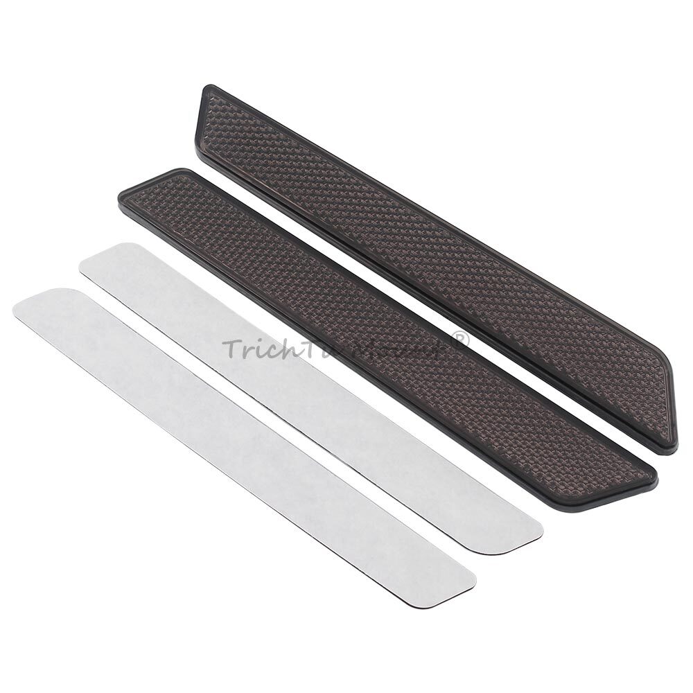 Smoke Saddlebag Latch Cover Reflector For Harley Touring Street Road Glide 14-up
