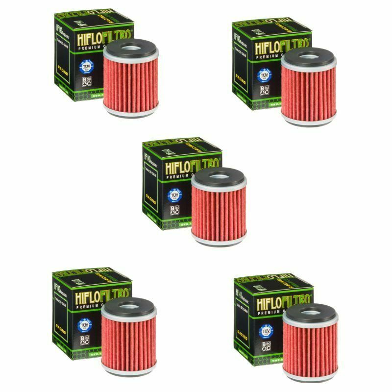 2009-2025 Yamaha YZ250F Genuine HiFlo Oil Filter HF140 YZF 250 250F – Pack of 5