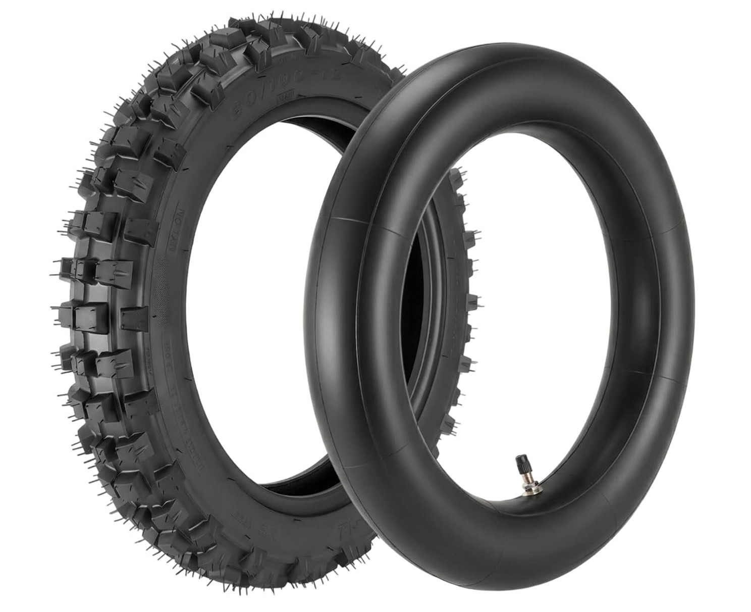 Rear Tire 3.00-12 TIRE & TUBE Pit Bike SSR YZ50 YZ60 PW80 TTR90 TTR110 80/100-12