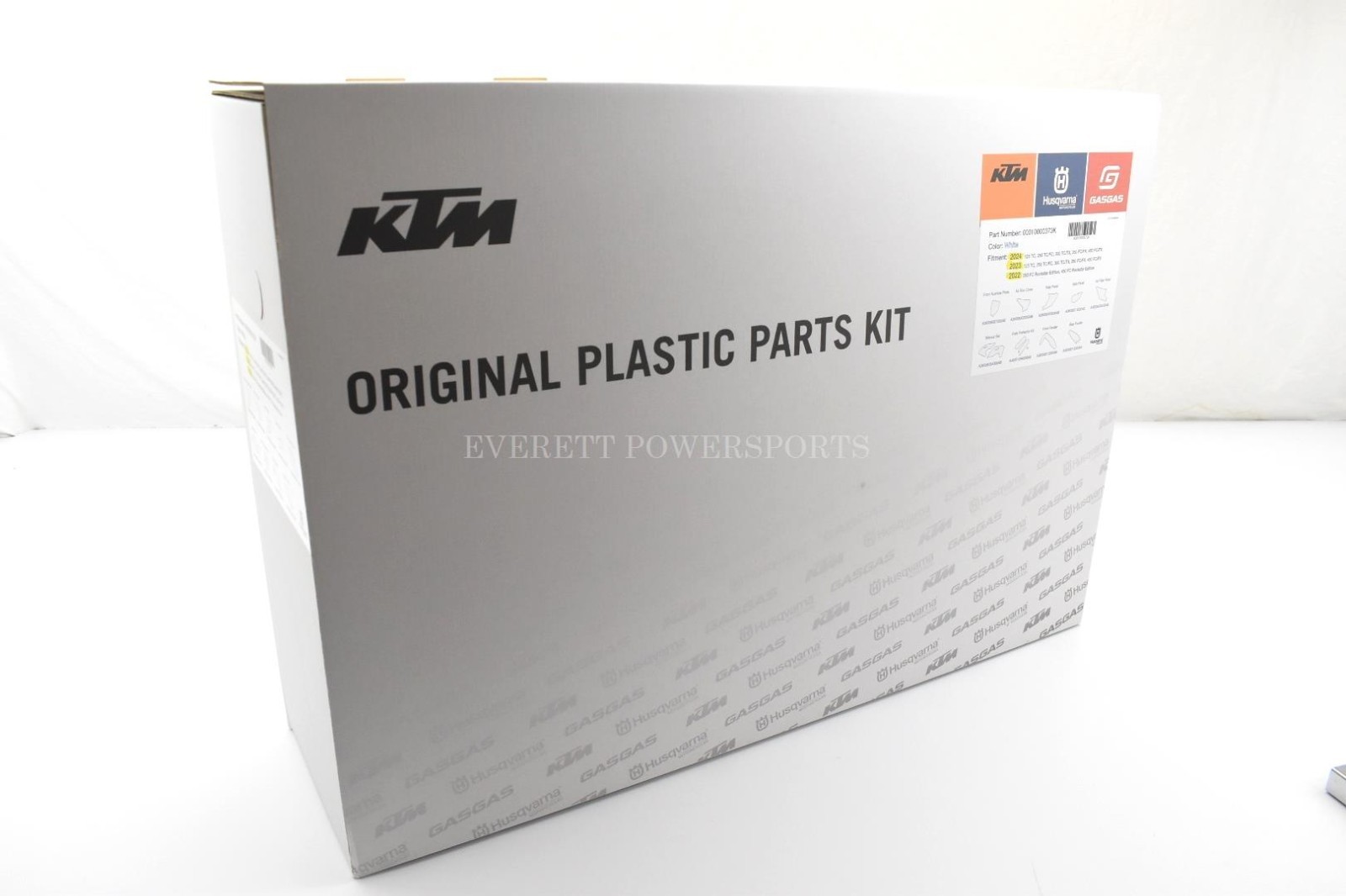 Plastics Fenders Kit White FC250-450 FX 350/450 TC125-300 TX 300 23-24 OEM #A397