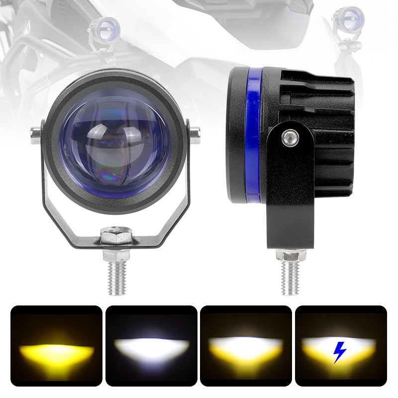 2x 3inch LED Work Light Cube Pods Driving Spot Lamps for OffRoad Bumper SUV ATV