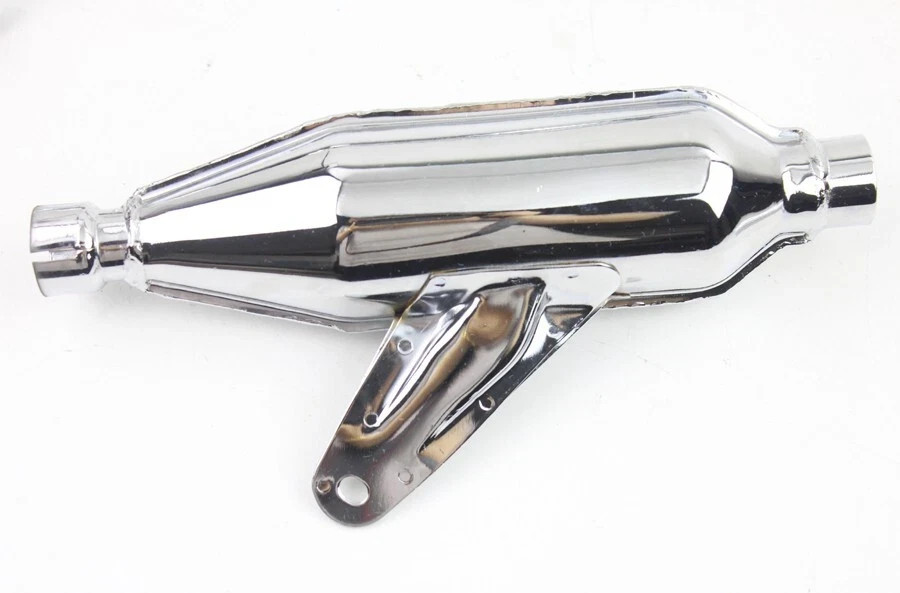 Chrome Exhaust Muffler Pipe For Honda Z50A 1969 1970 1971 Mini Trail Bikes z 50a