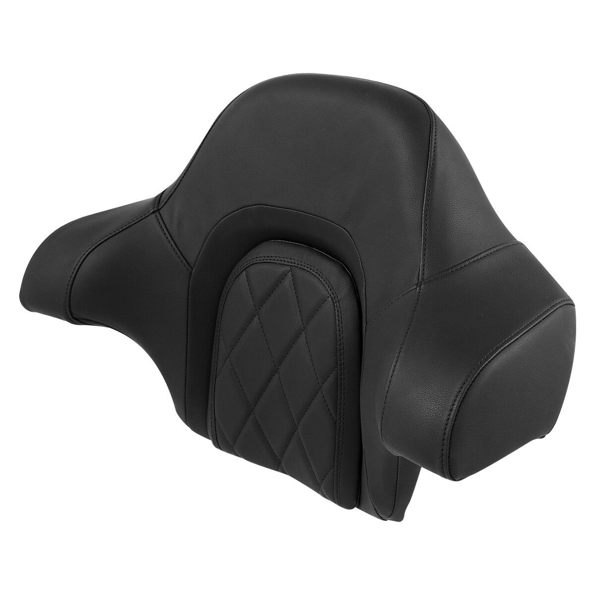 Wrap Around King Passenger Backrest Pad Fit For Harley Touring Glide 2014-2023