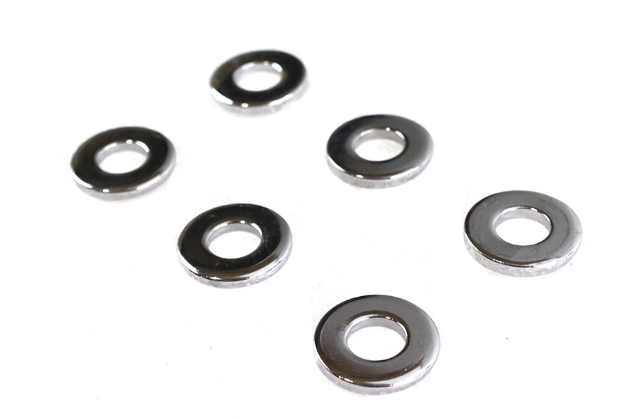 Chrome Flat Washer 3/8 inch for Harley-Davidson