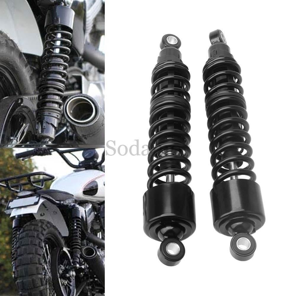 15″ 380mm Motorcycle Rear Air Suspension Shock Absorber Fit For Harley Sportster