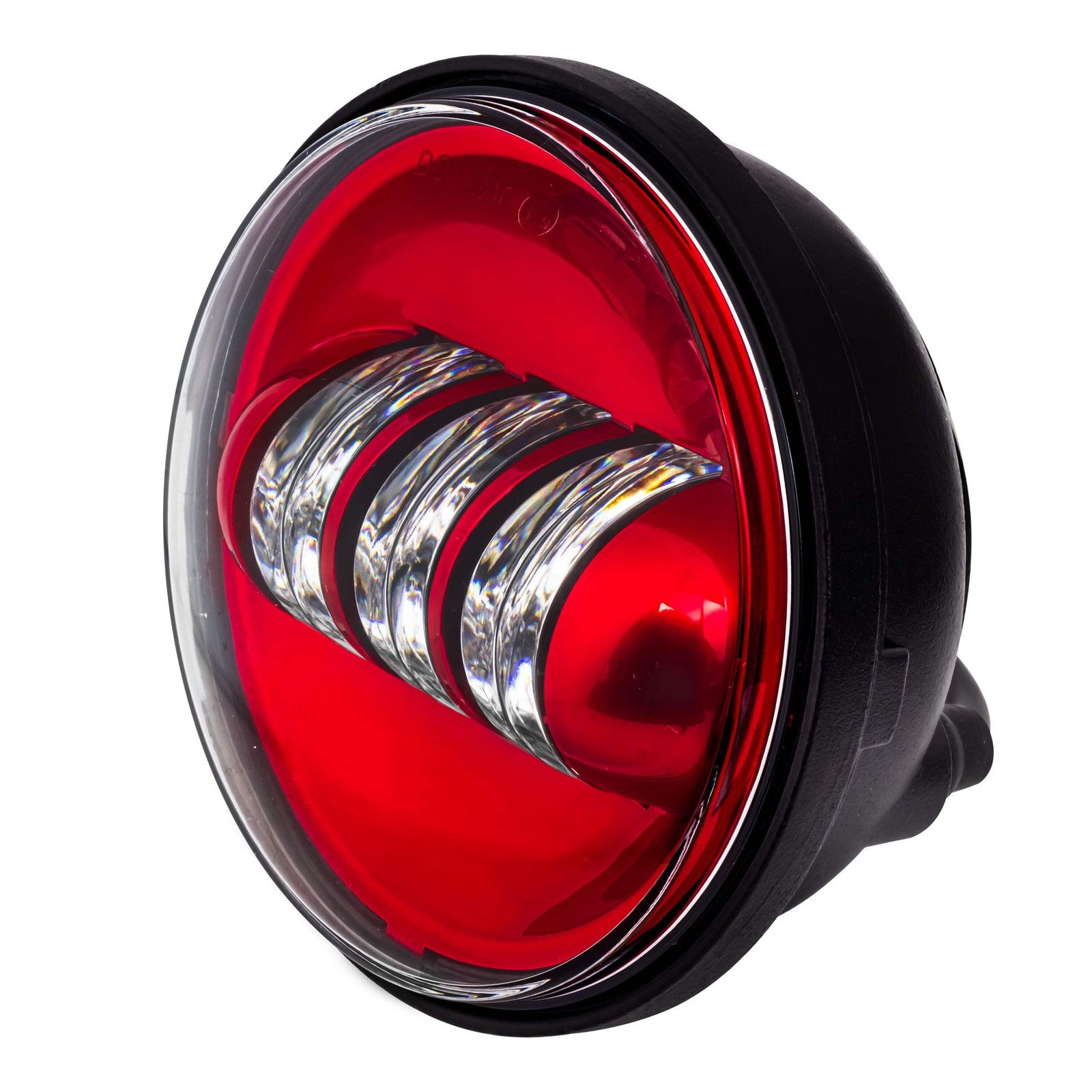 Eagle Lights Color Matched 4.5″ Red & Blue LED Passing Lamp Kit Harley-Davidson