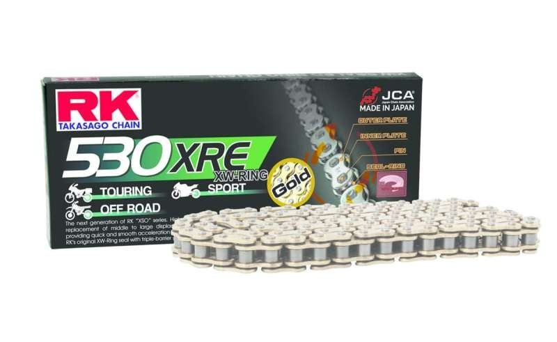 RK 530 XRE GB XW-Ring Chain 120 Links Gold GB530XRE-120