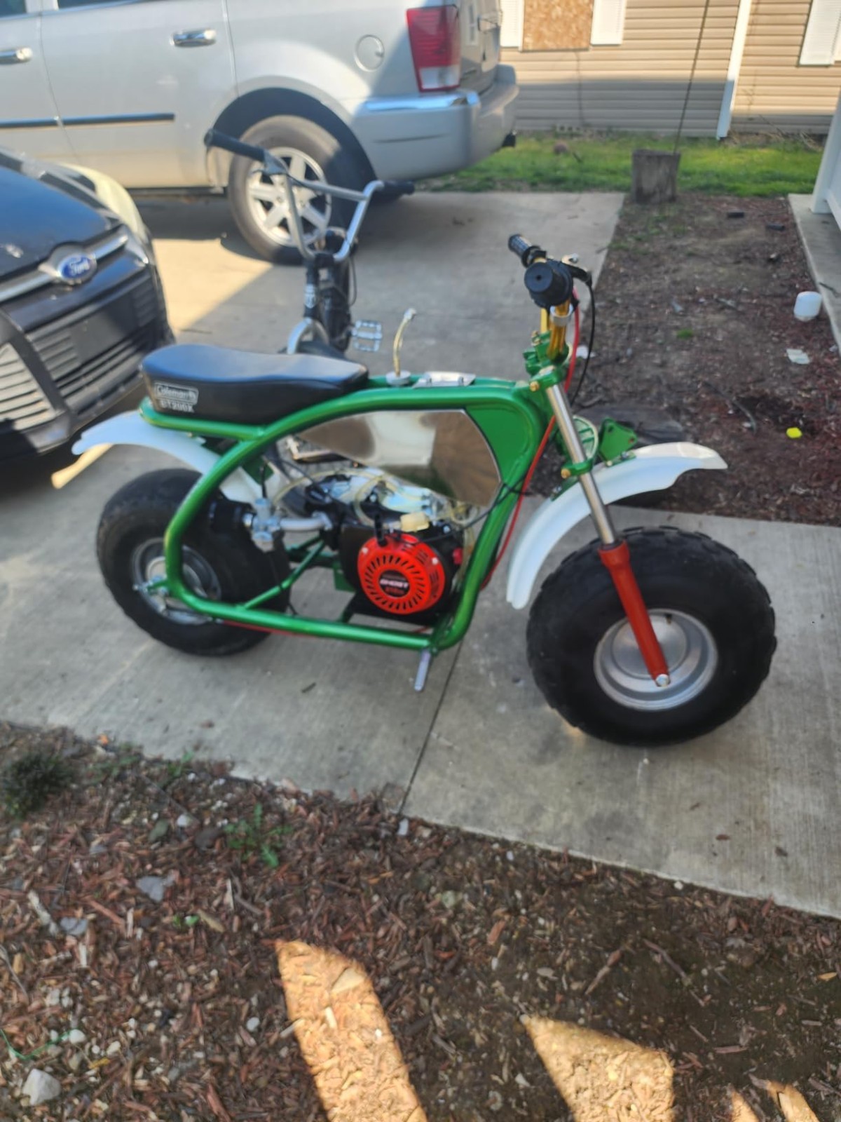 el Gas Tank Fuel Can For Hisun HS200-7 196cc Engine Mini Bike