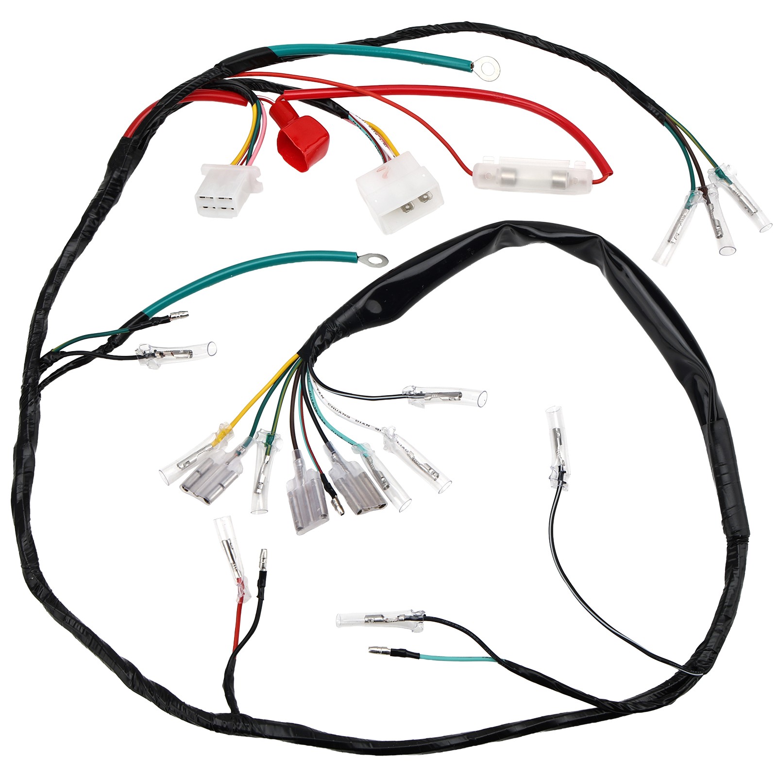 71 72 For Honda SL125 Wiring Harness Cable Loom Cabling Set W Taillight Sub Wire