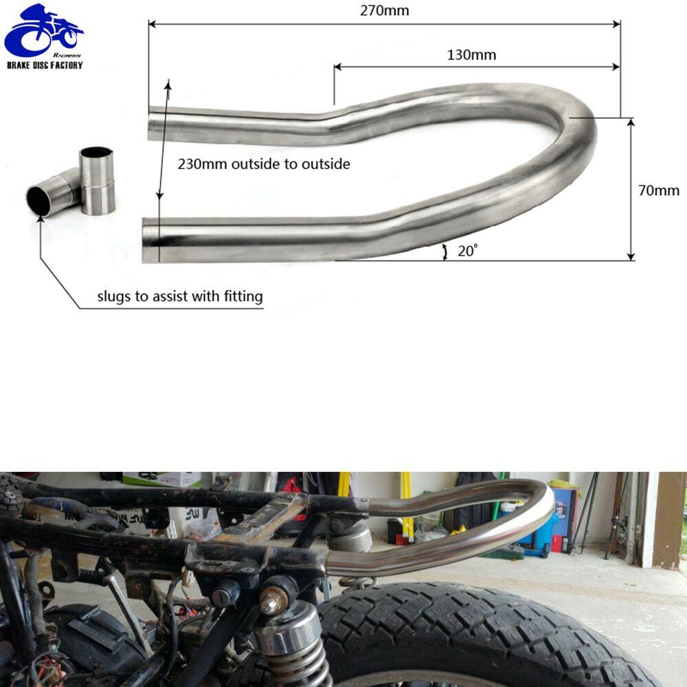 Cafe Racer Rear Frame Hoop Upswept Seat Loop Large CC Bike for Yamaha for Suzuki