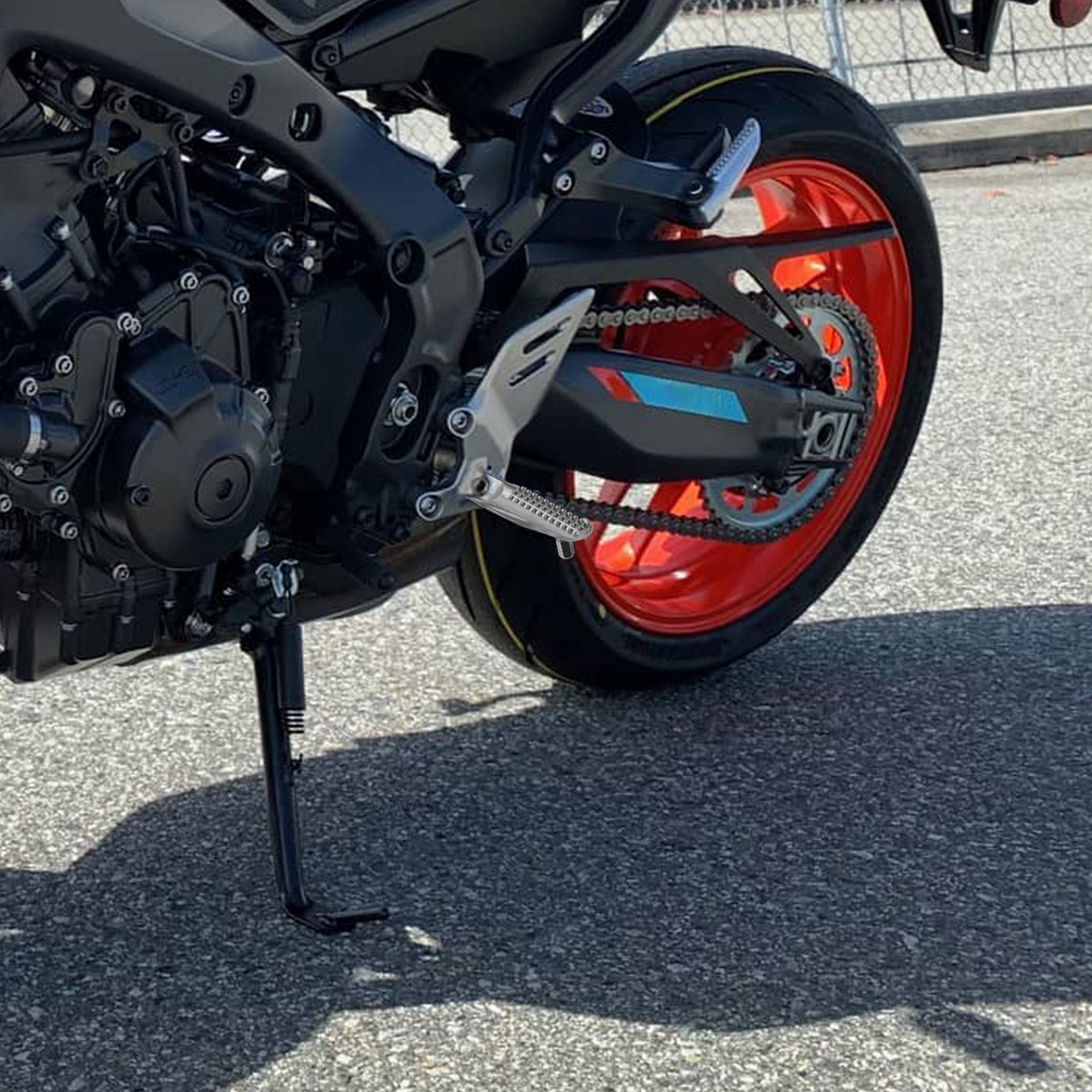 Driver Footpegs Footrests For YAMAHA MT09 2021-25 XSR900 22-23 YZF R7 22-25 US