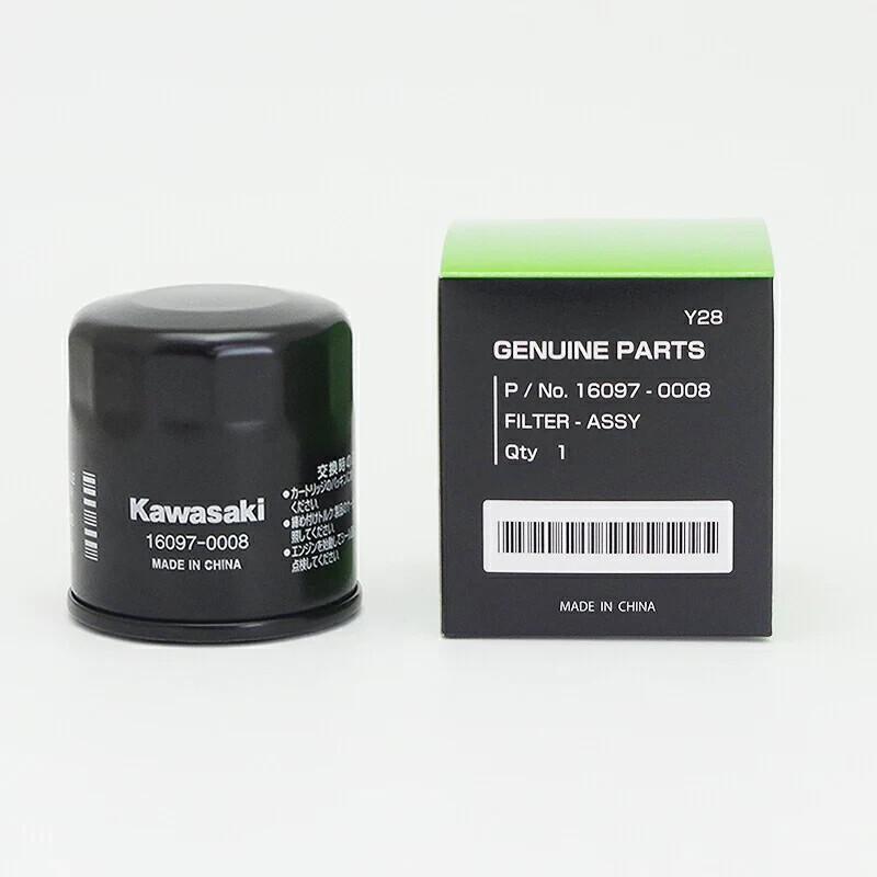 New Kawasaki OEM (16097-0008) Genuine Oil Filter