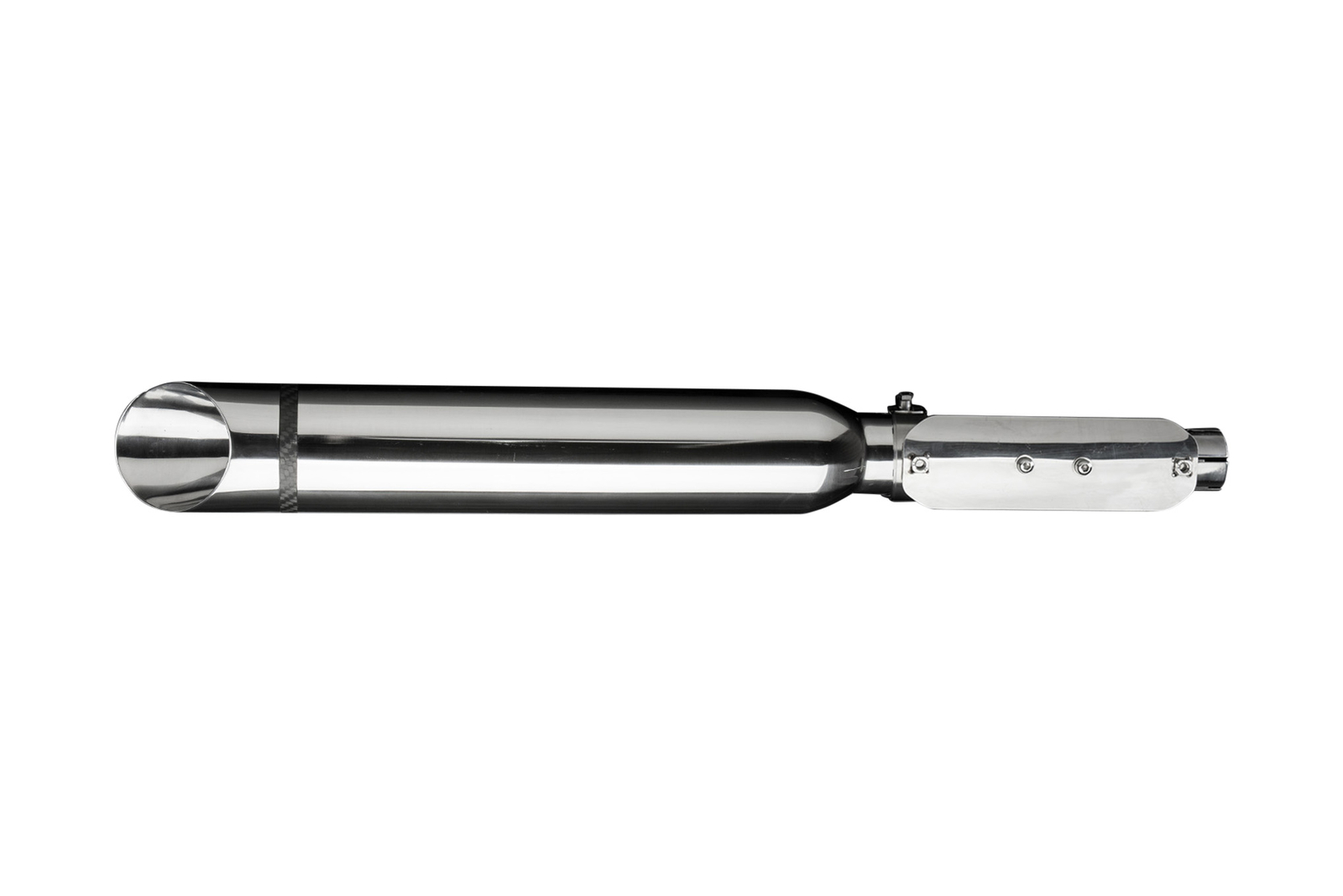 Yamaha Bolt XV950 Delkevic Slash Cut Baffle 16″ Stainless Muffler Slip On 14-21