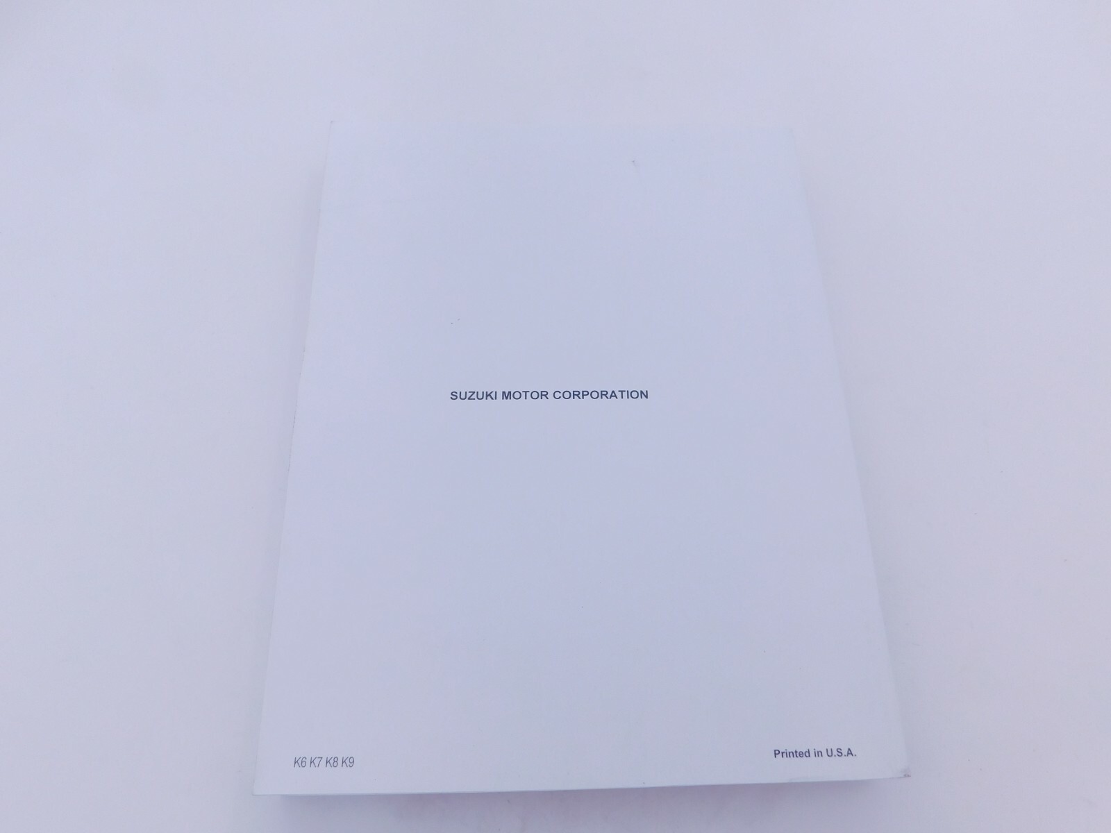 SUZUKI MECHANIC REPAIR SERVICE SHOP MANUAL BOOK LTR450 450 QUAD RACER OEM NEW