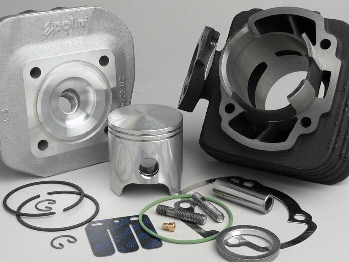 Polini Cylinder for Honda Elite 50 Dio Kymco ZX50 Polini Contessa 70cc – 47mm