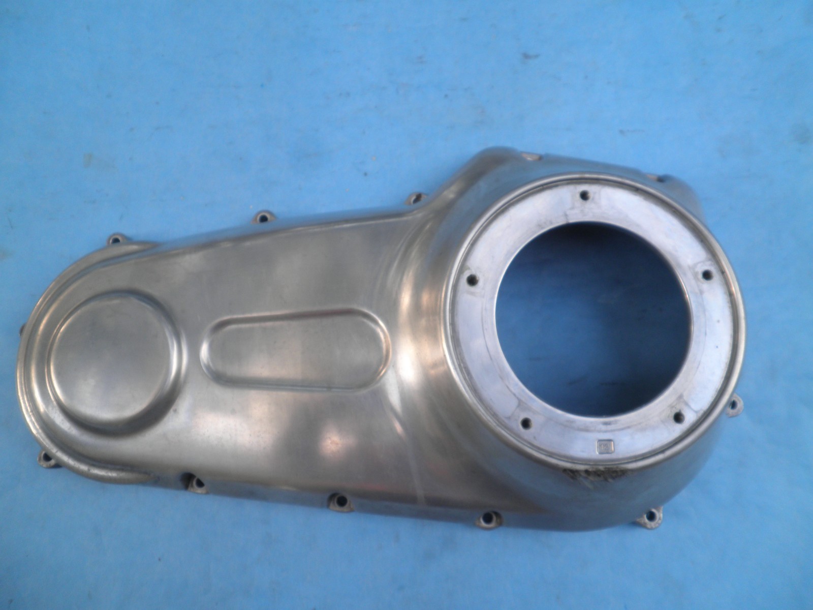 2006-17 HARLEY OEM DYNA SOFTAIL POLISHED ALUMINUM OUTER PRIMARY COVER 60784-06