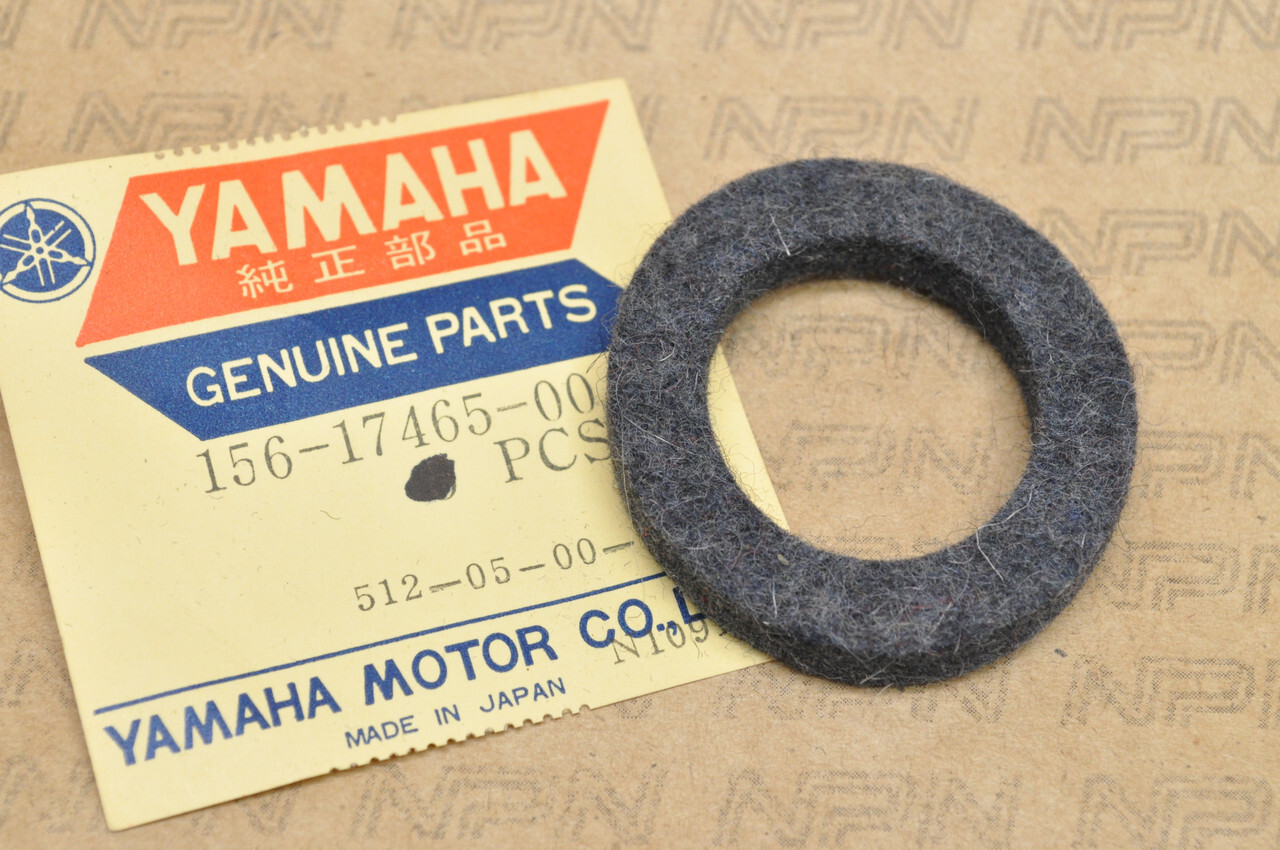 NOS Yamaha TD1 YDS3 YDS5 YM1 YM2 Transmission Sprocket Felt Seal 156-17465-00
