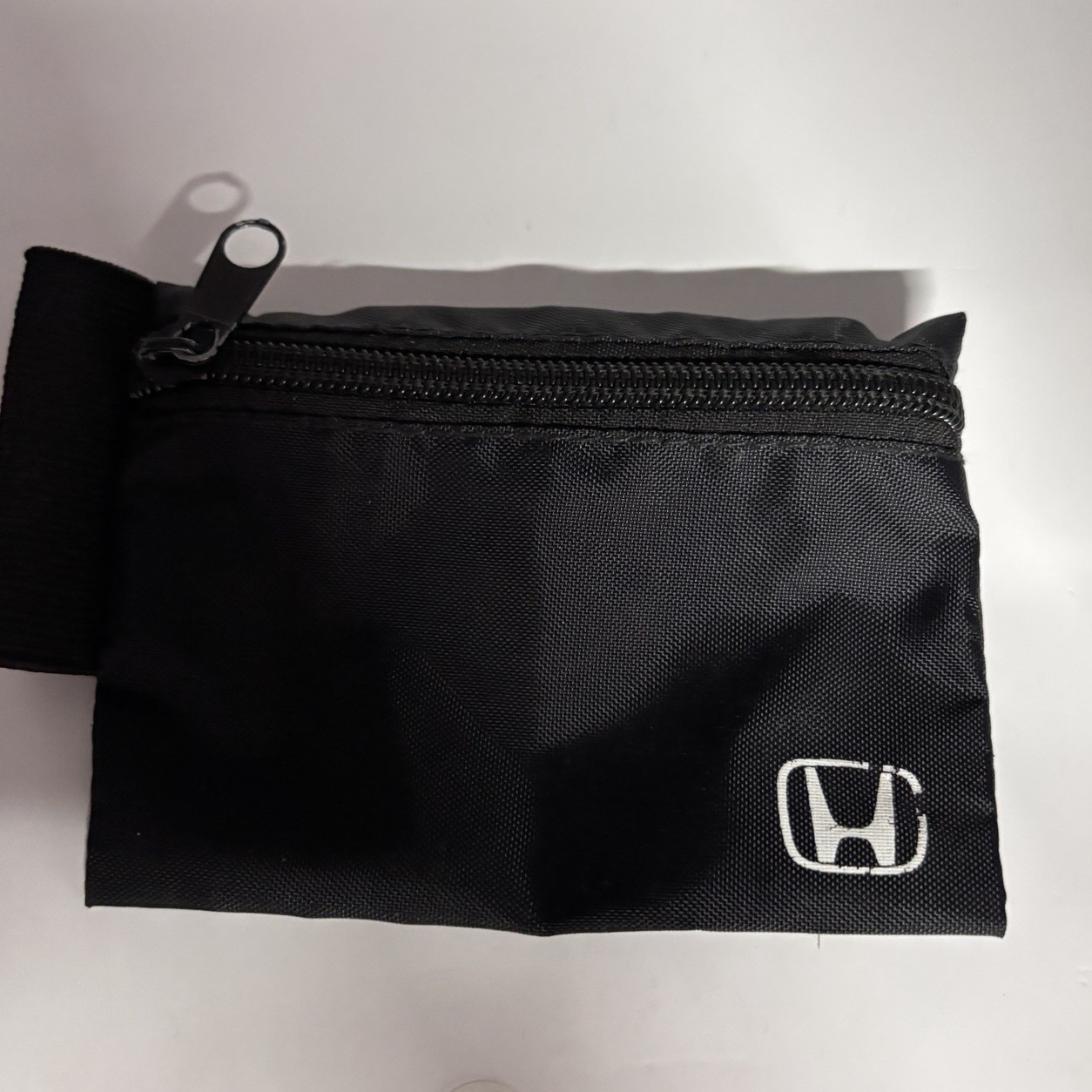 Honda OEM Tool Pouch Black Zippered Nylon Accessory Bag No Tools