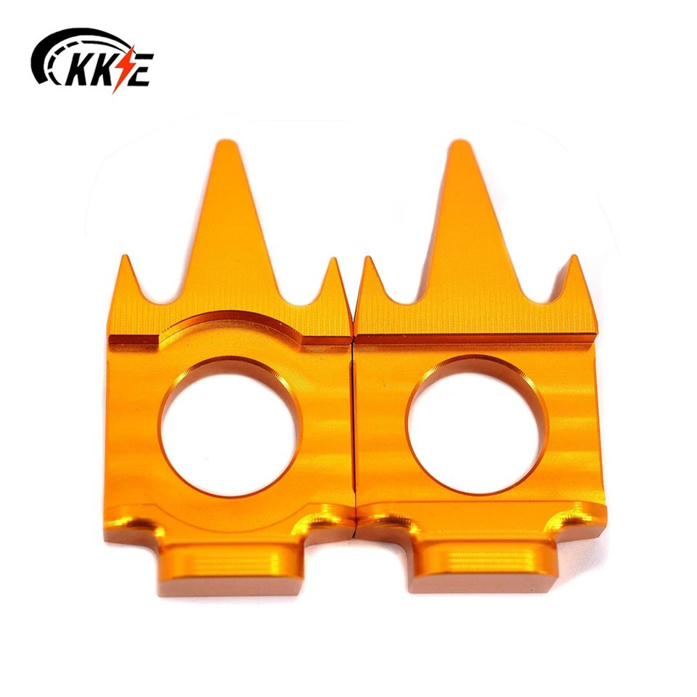 KKE CNC Rear Axle Block Chain Adjuster Fit Surron Ultra Bee 2023-25 Gold Offroad
