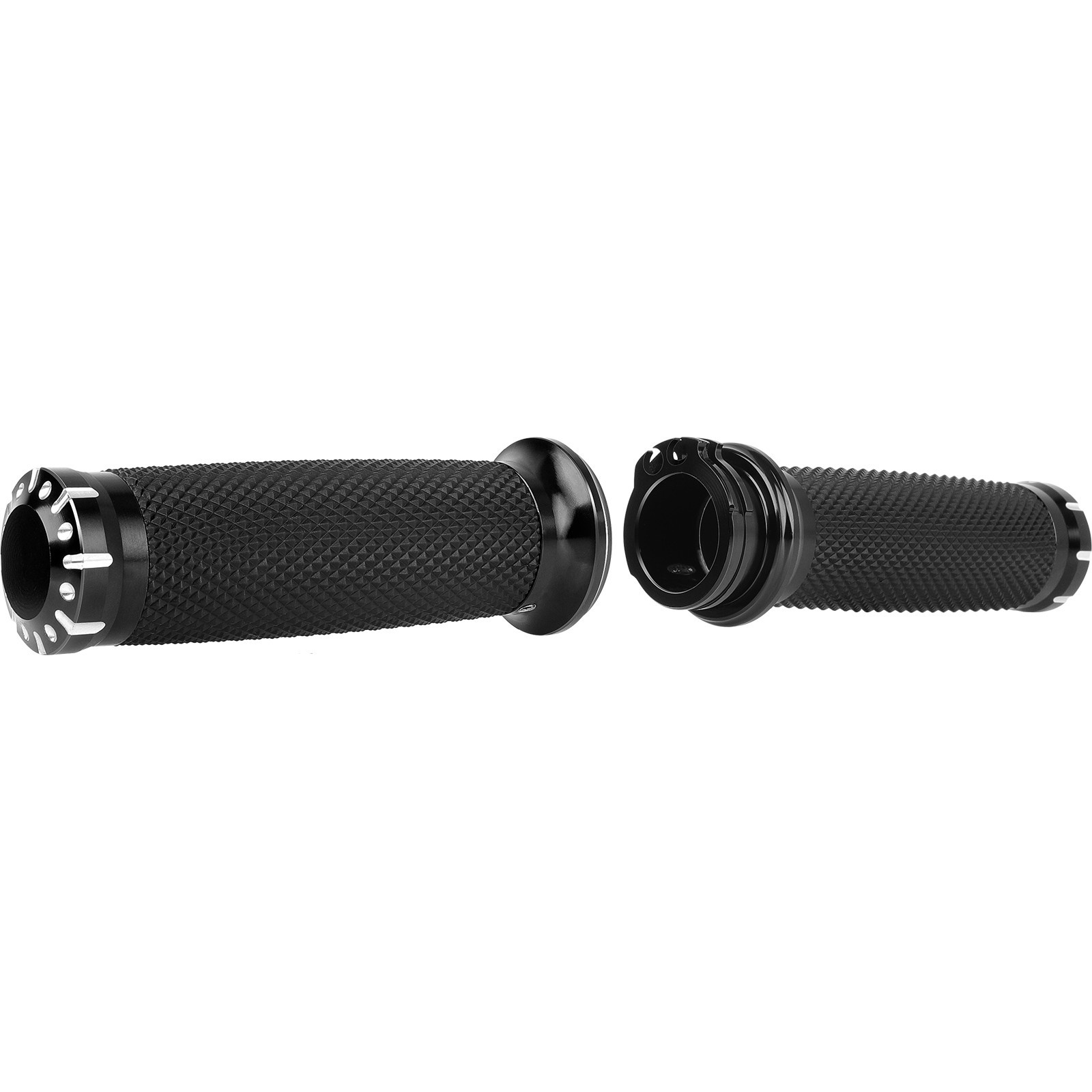 1″ Inch-Handle Bar Hand Grips For Harley Touring Electra Glide Road King Softail