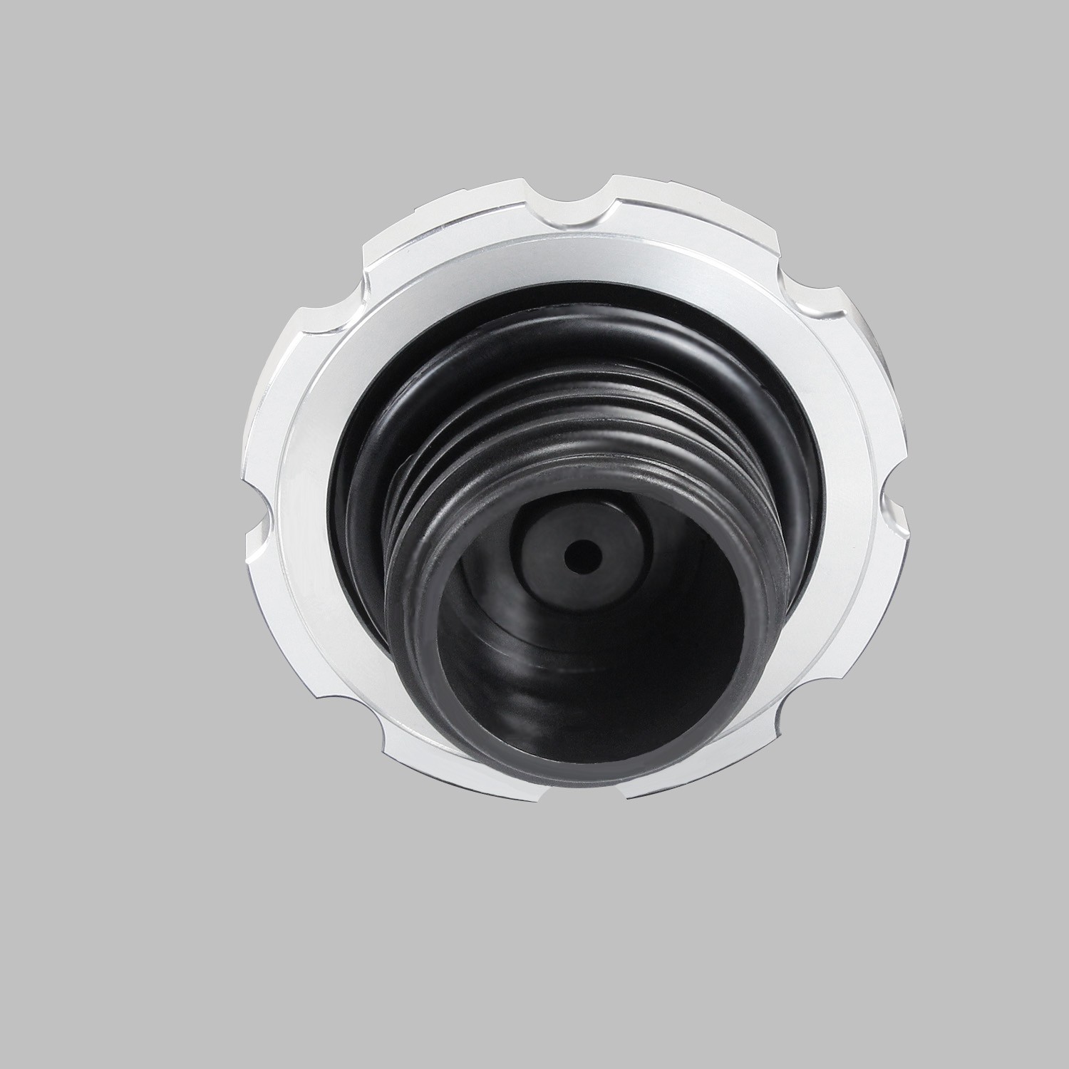 Silver Gas Fuel Tank Cap for Harley 2000-24 Softail Breakout Fat Boy Street Bob
