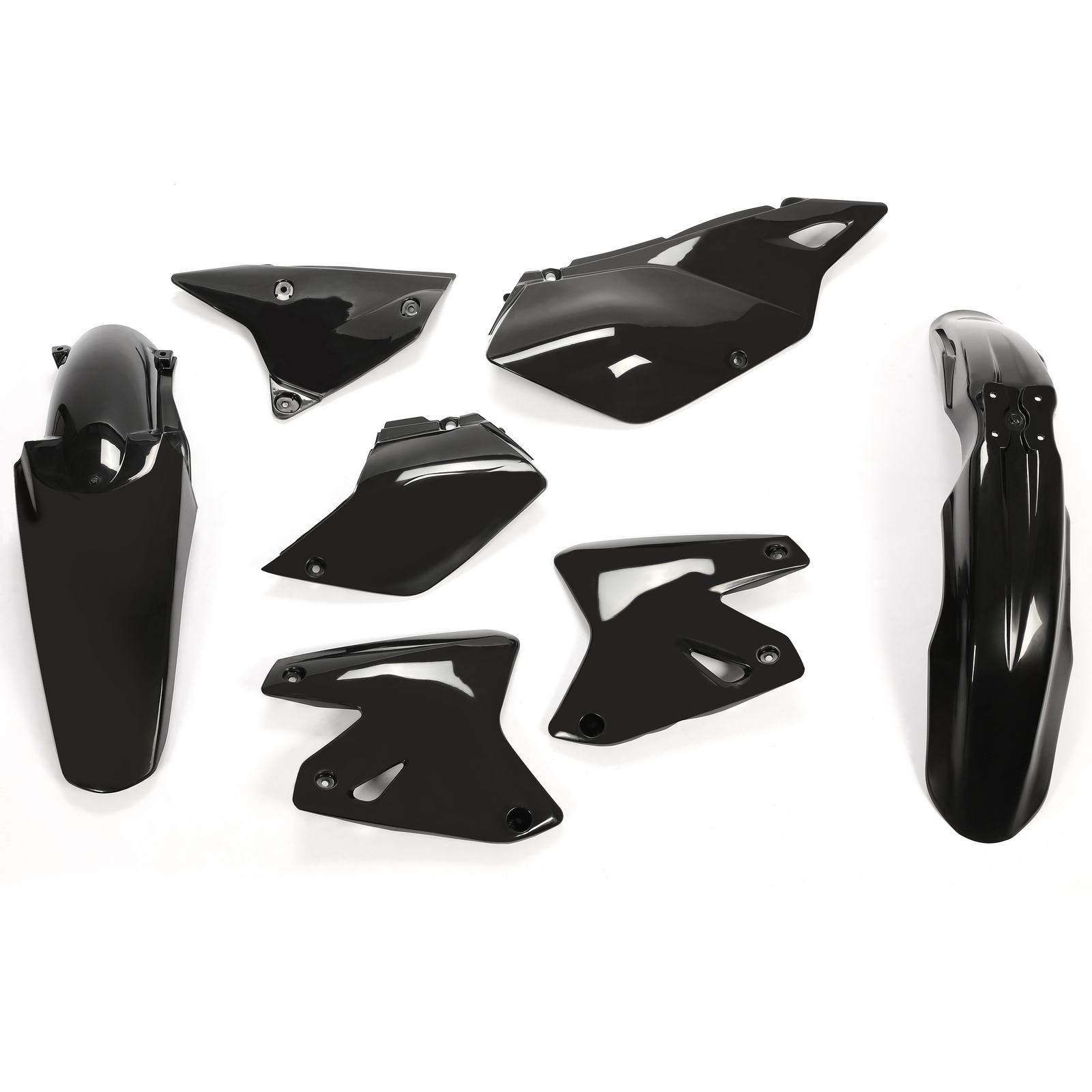 For Suzuki DRZ 400 E ES Black Complete Plastic Kit #2041080001