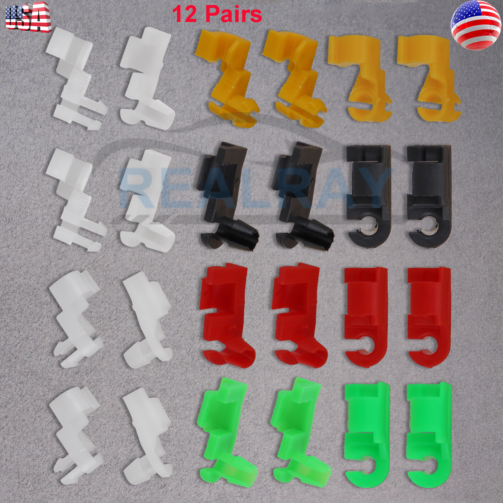 Automotive Fasteners Door Lock Rod Rivet Plastic Clips for Chevy Camaro Impala