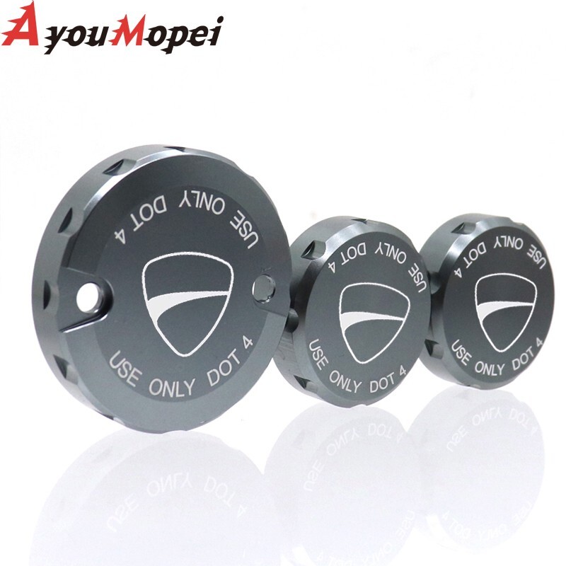 For Ducati MONSTER 937/950 1100/S/EVO 1200/S Front Brake Clutch Reservoir Cover