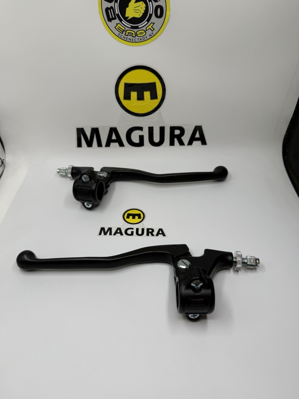 New Pair of MAGURA LEVERS Husqavarna Maico Penton Bultaco Yamaha Hodaka Honda