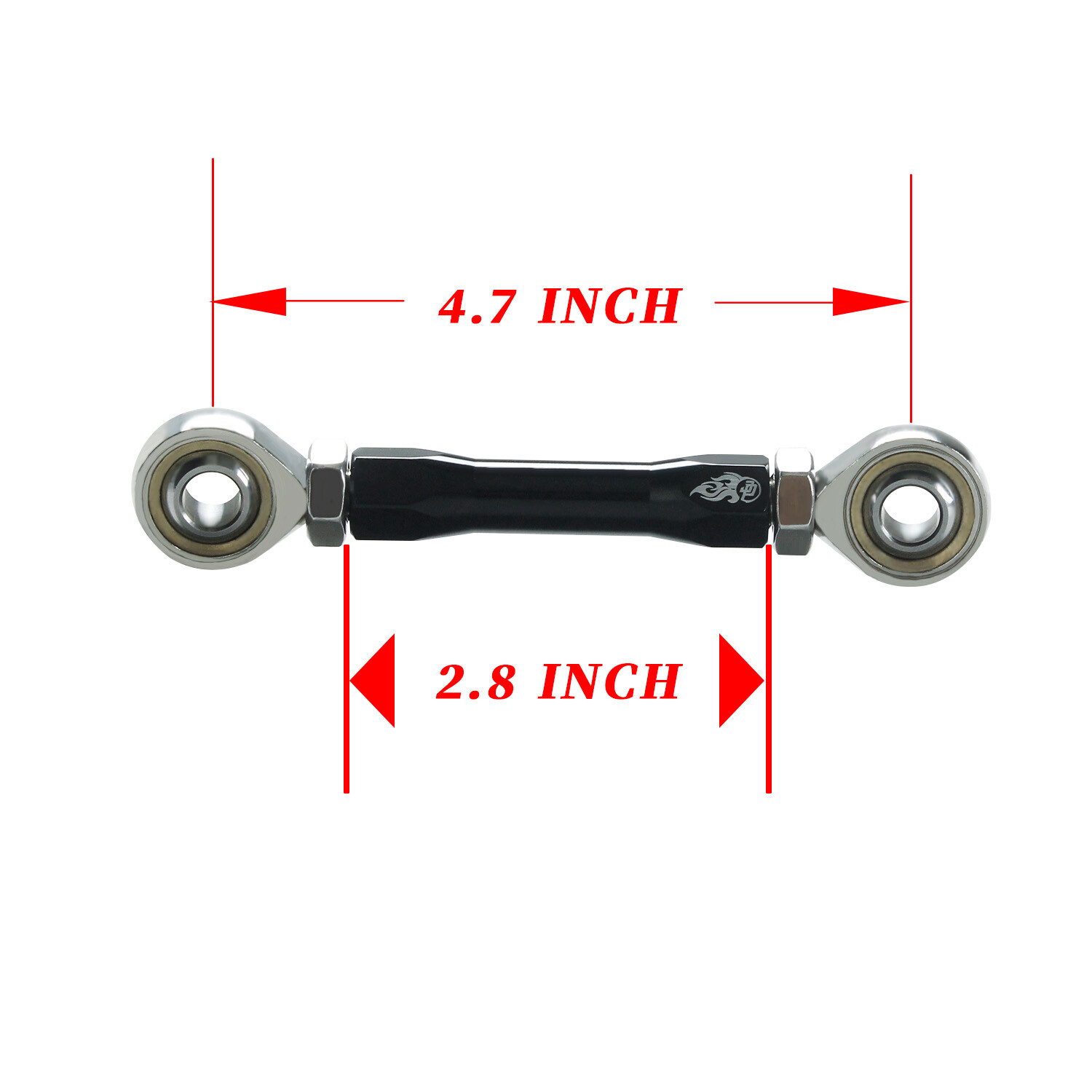Black Engine Mounts & Stablizer Linkage Rod Fits Harley Davidson 09-2024 Touring