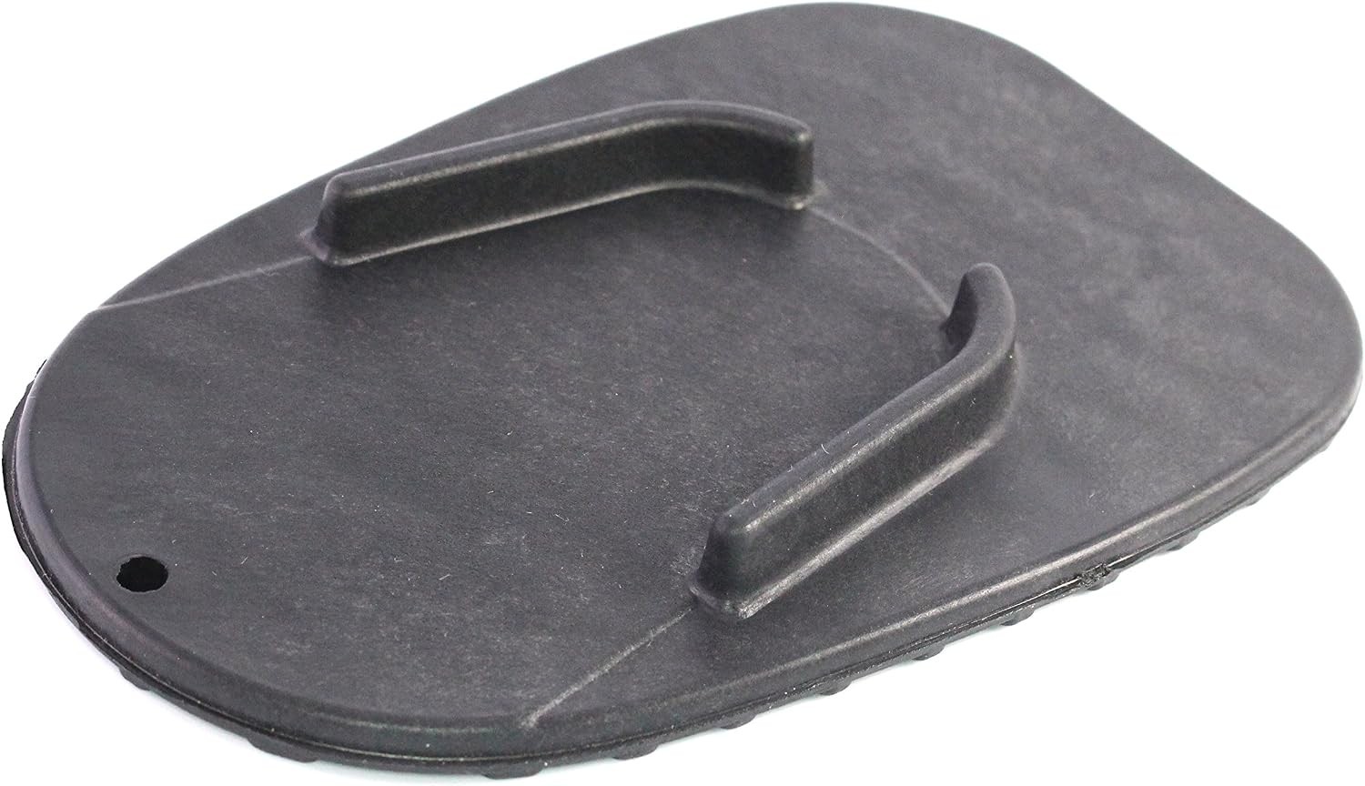 Motorcycle Kickstand Plate Pad Base Motorcycle Dirt Bike Parking on Color: Black
