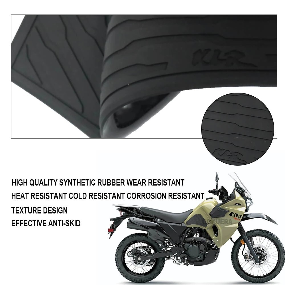 Fuel Tank Pad for Kawasaki KLR 650 2021-2022-2023 Tank Protector Knee Grip 2pcs