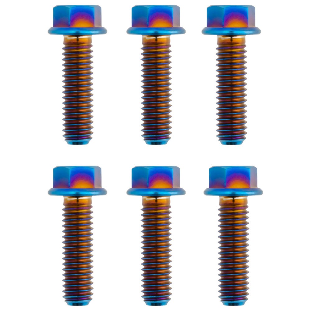 Tusk Titanium Handlebar Controls Bolt Kit Burnt Blue For Honda CRF450R 2002-2025