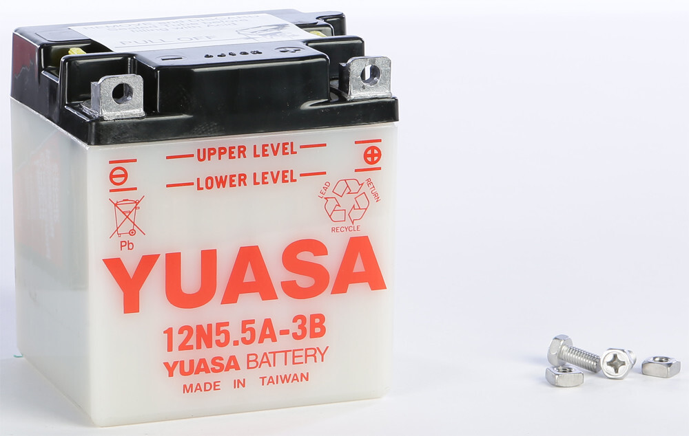1976-1979 for Yamaha RD 400 YUASA Battery Y12N5.5A-3B YUAM22A5B
