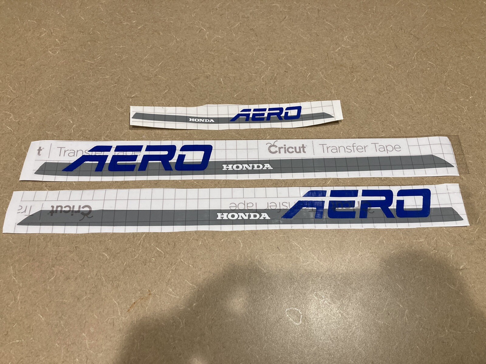 Reproduction Honda Aero 50 NB50 COMPLETE Panel Decals – See Description.