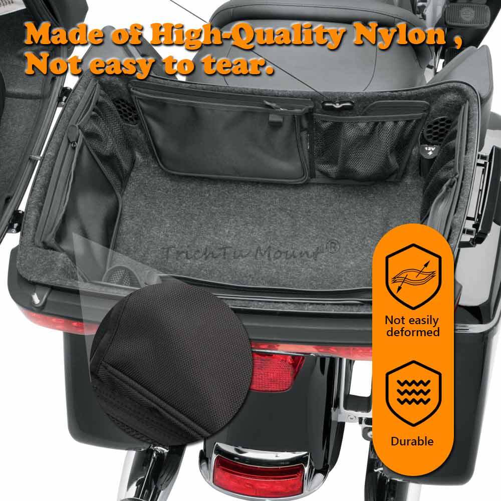 Luggage Organizer Storage Fit for Harley Touring Tri Glide FLHTCUTG Tour Pak USA