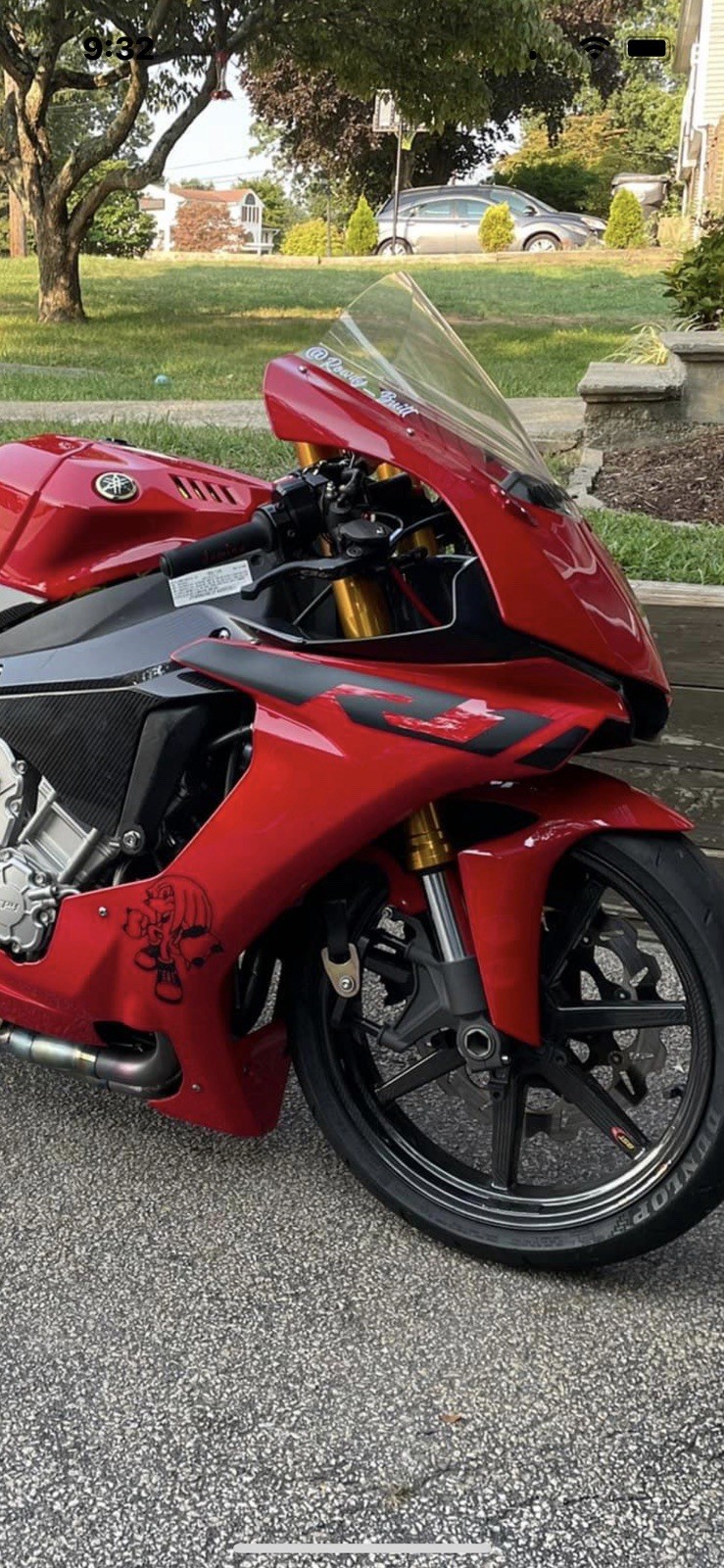 2015+ YAMAHA R1 R6 SUSPENSION LOWERING STRAP, 108MM BRACKETS, SPACERS & BOLTS