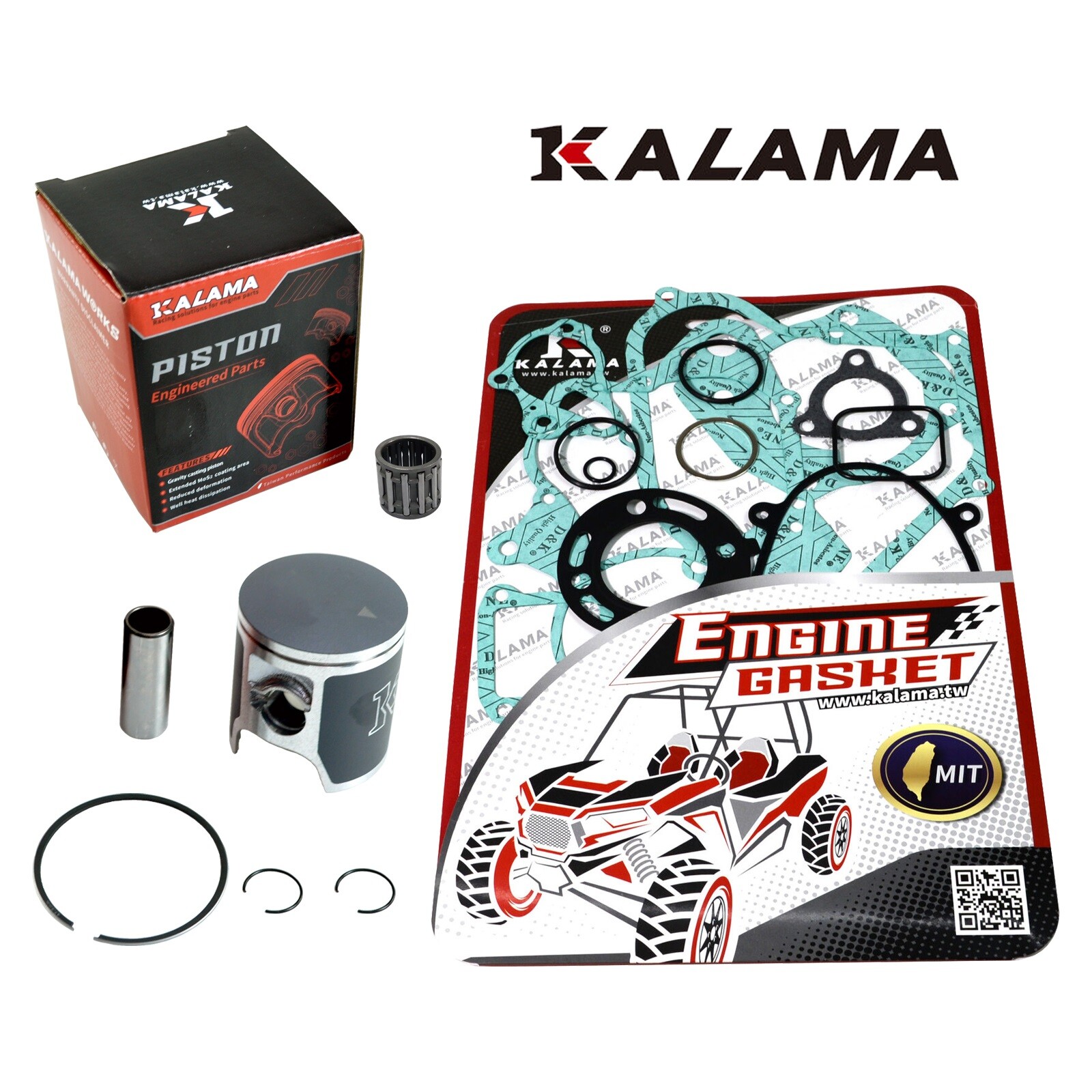 Top End Piston Complete Gasket Kit for Honda CR85R CR85RB 2003~2007
