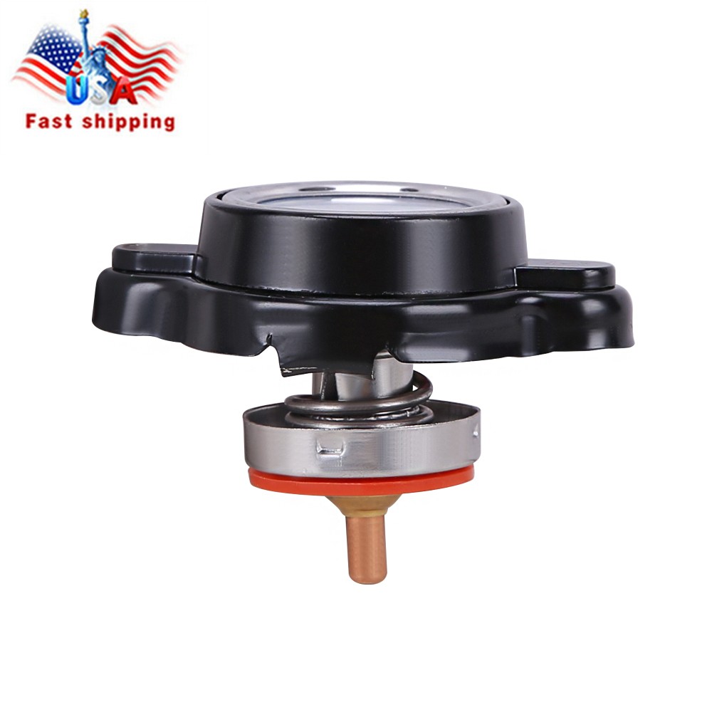 High Pressure Radiator Cap w/ Temperature Gauge 1.8 Bar Radiator Cap 25.6Psi Lmo