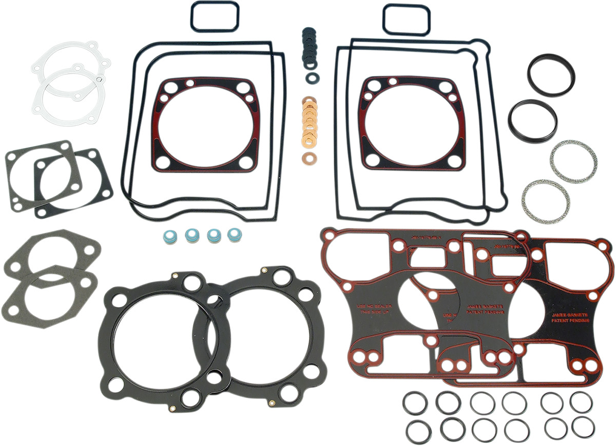 James Top End Gasket Kit, 3 1/2″ Bore, Rubber Steel, .045″ – Harley EVO 17033-83