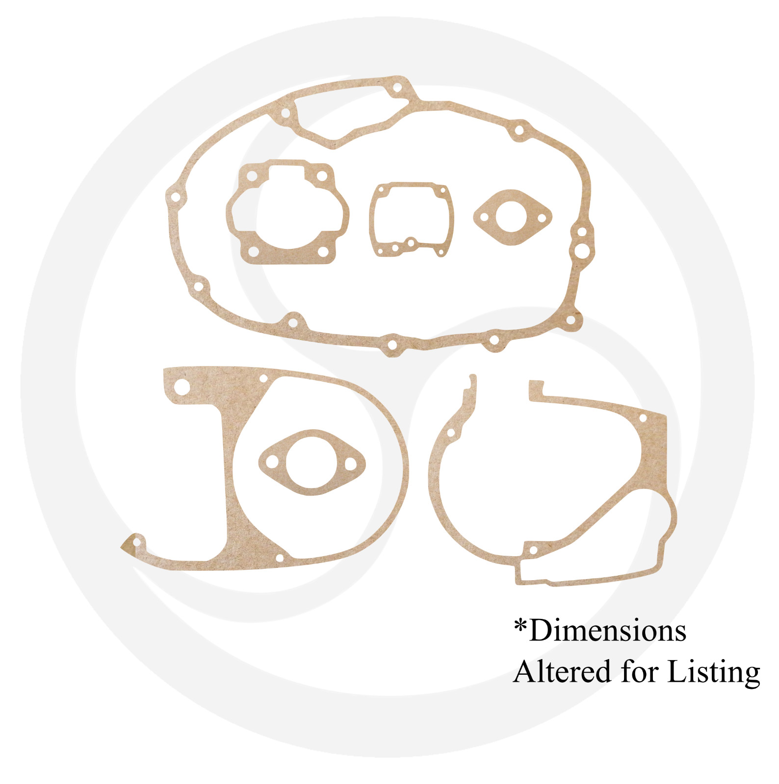 KAWASAKI KE100 KE 100 1978-2001 Carb Engine Clutch Gasket Set Kit